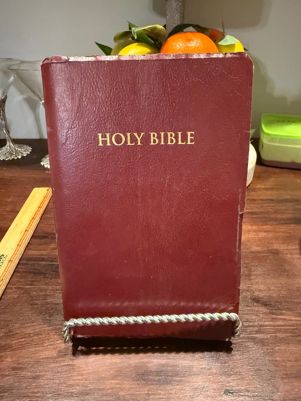 Holy Bible NKJV Words Of Christ In Red Dictionary Concordance Red Leather